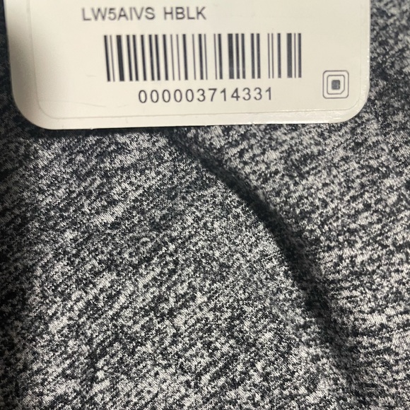 Lululemon Wunder Under pant heathered black 4 NWT - Picture 8 of 8